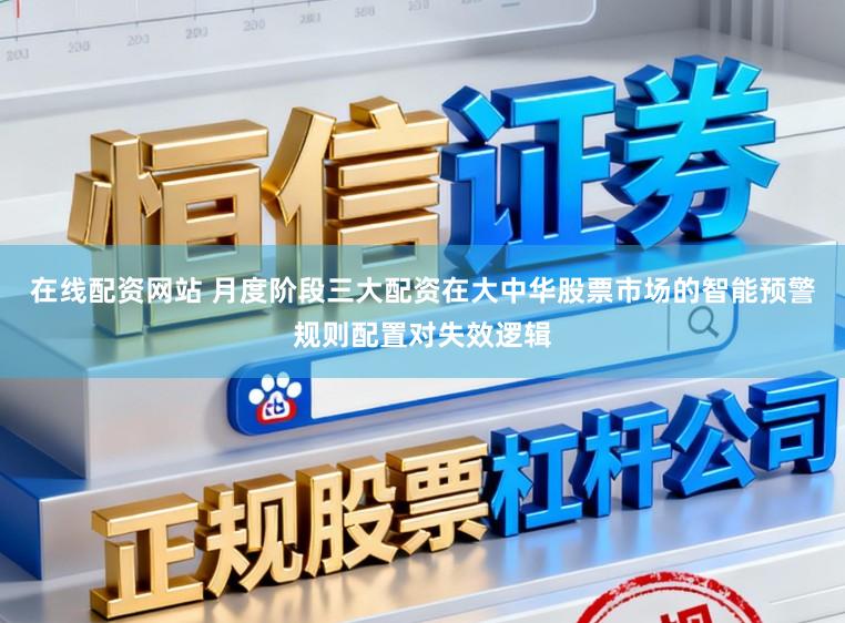 在线配资网站 月度阶段三大配资在大中华股票市场的智能预警规则配置对失效逻辑