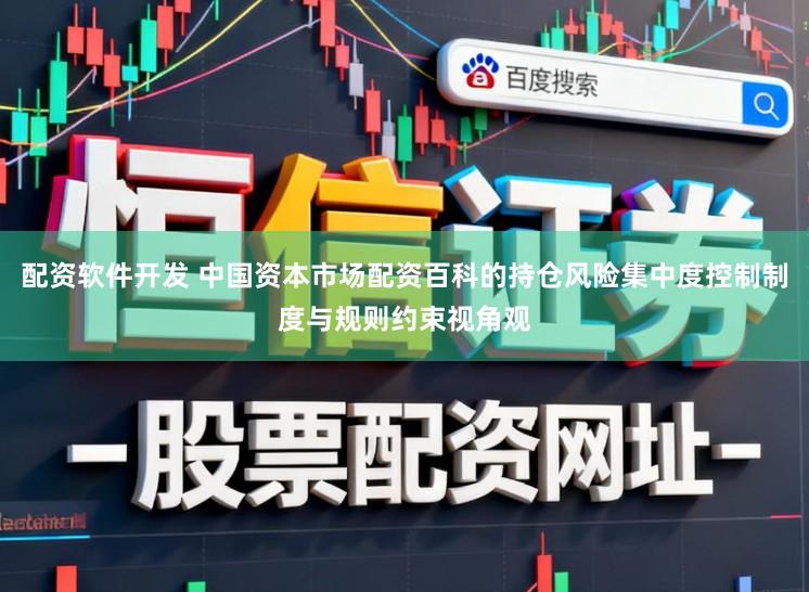 配资软件开发 中国资本市场配资百科的持仓风险集中度控制制度与规则约束视角观